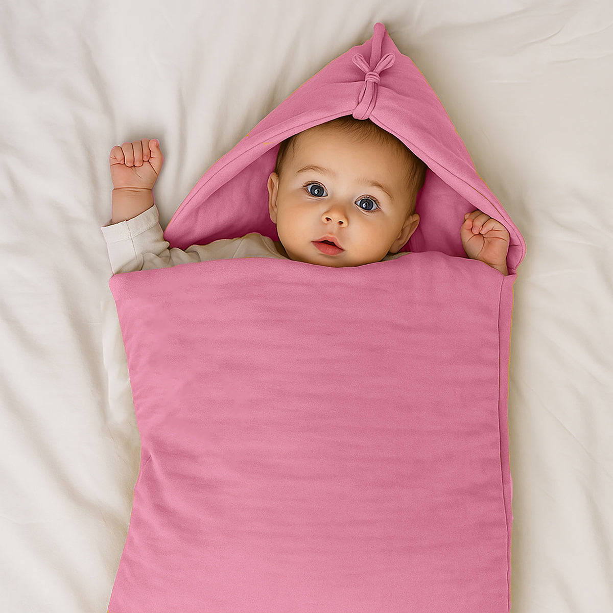 Organic Cotton Bunting Bag - Pink