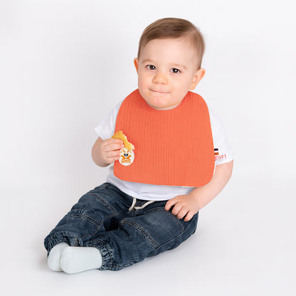 Organic Cotton Bib - Strawberry