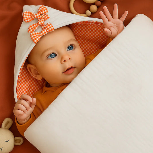 Organic Cotton Bunting Bag - White