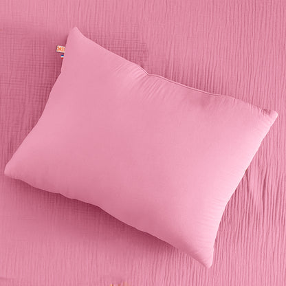 Organic Cotton Pillow - Pink