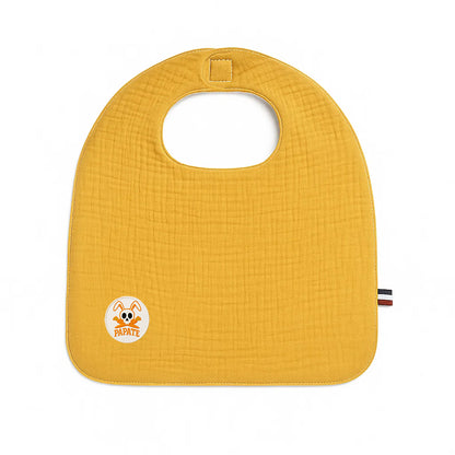 Organic Cotton Bib - Honey