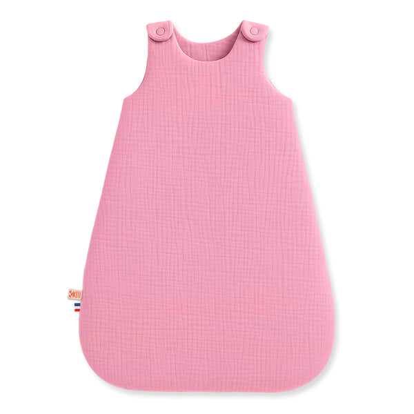 Organic Cotton Winter Sleeping Bag - Pink - Image 1