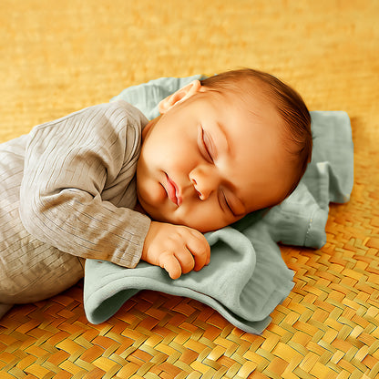 Organic Cotton Swaddles - Green