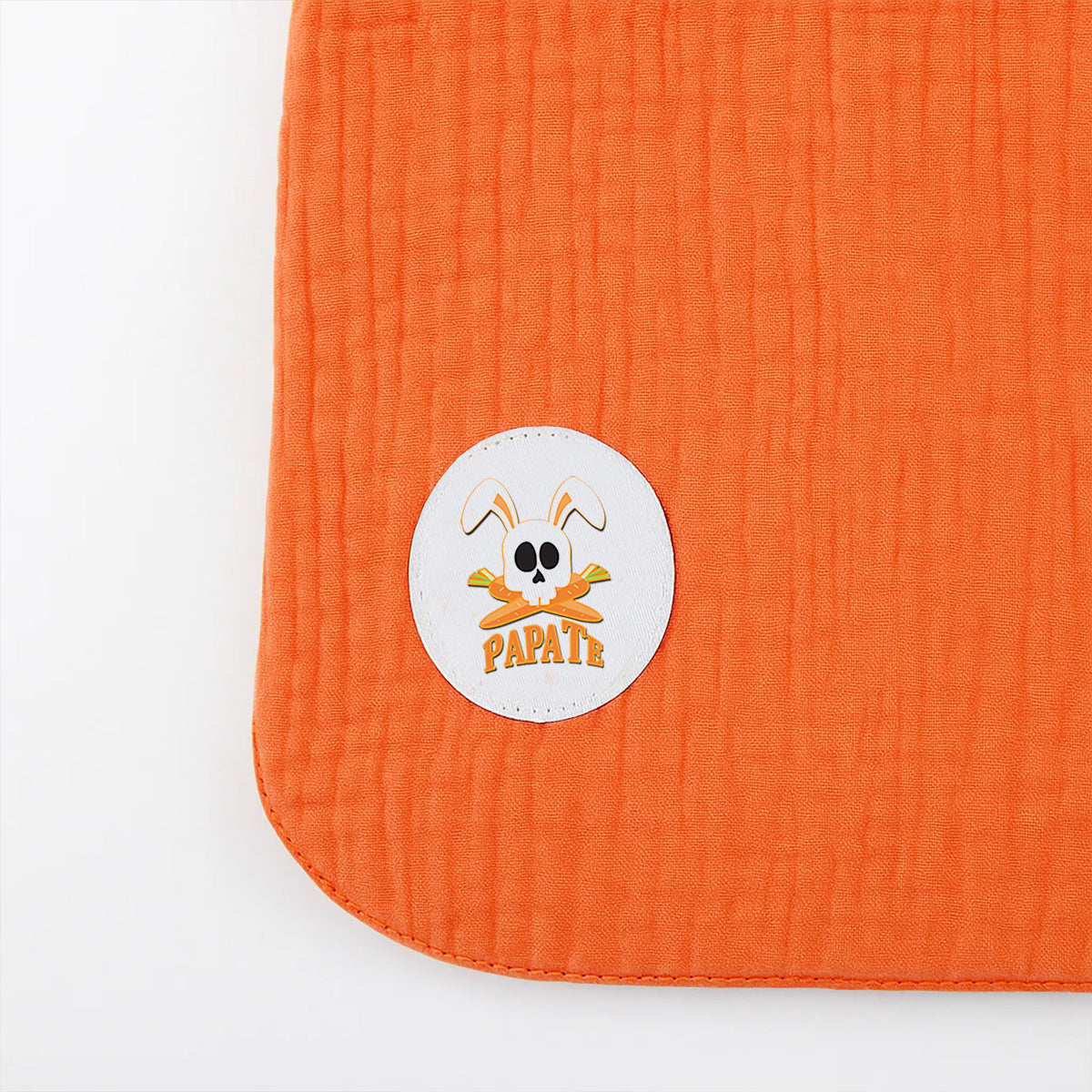 Organic Cotton Bib - Strawberry