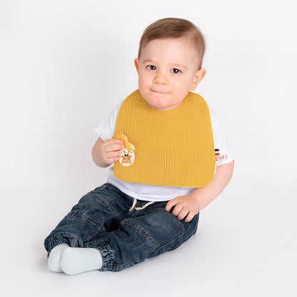 Organic Cotton Bib - Honey