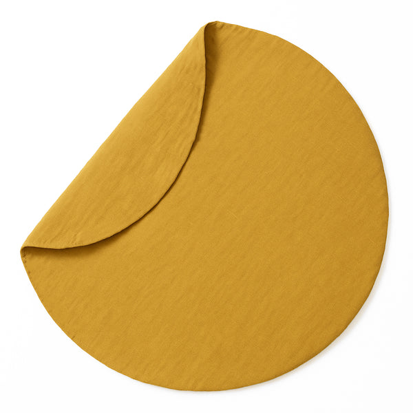 Organic Cotton Activity Mat Havane - Honey