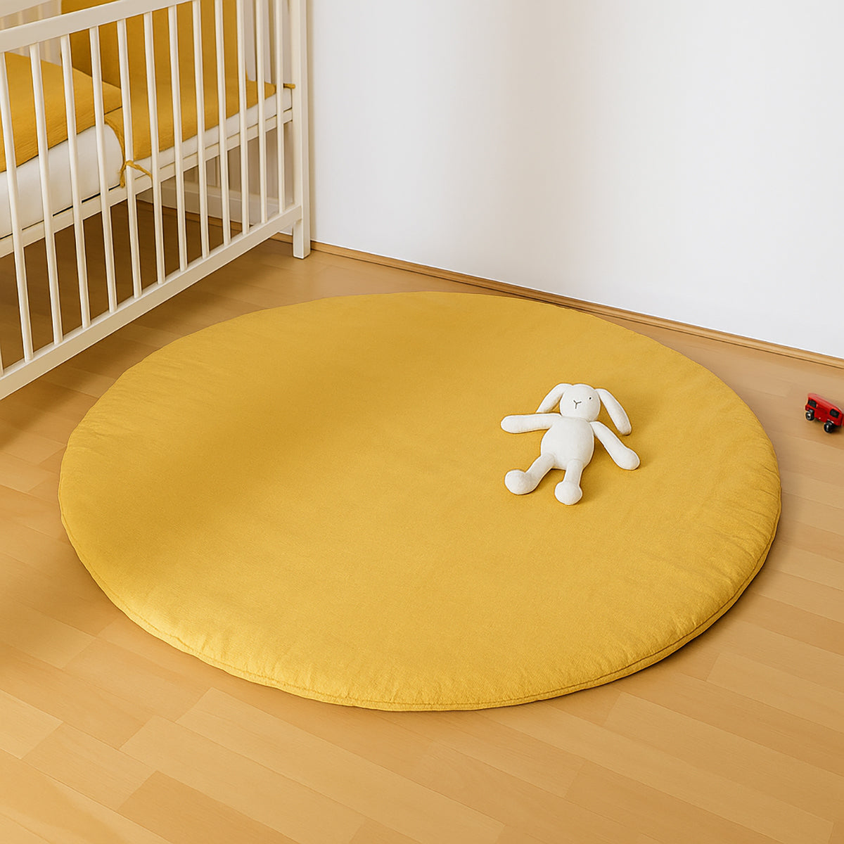 Organic Cotton Activity Mat Havane - Honey