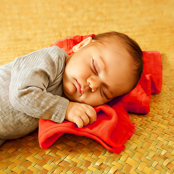 Organic Cotton Swaddles  - Strawberry