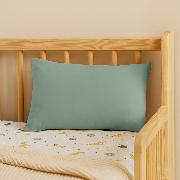 Organic Cotton Pillow - Green - Image 4