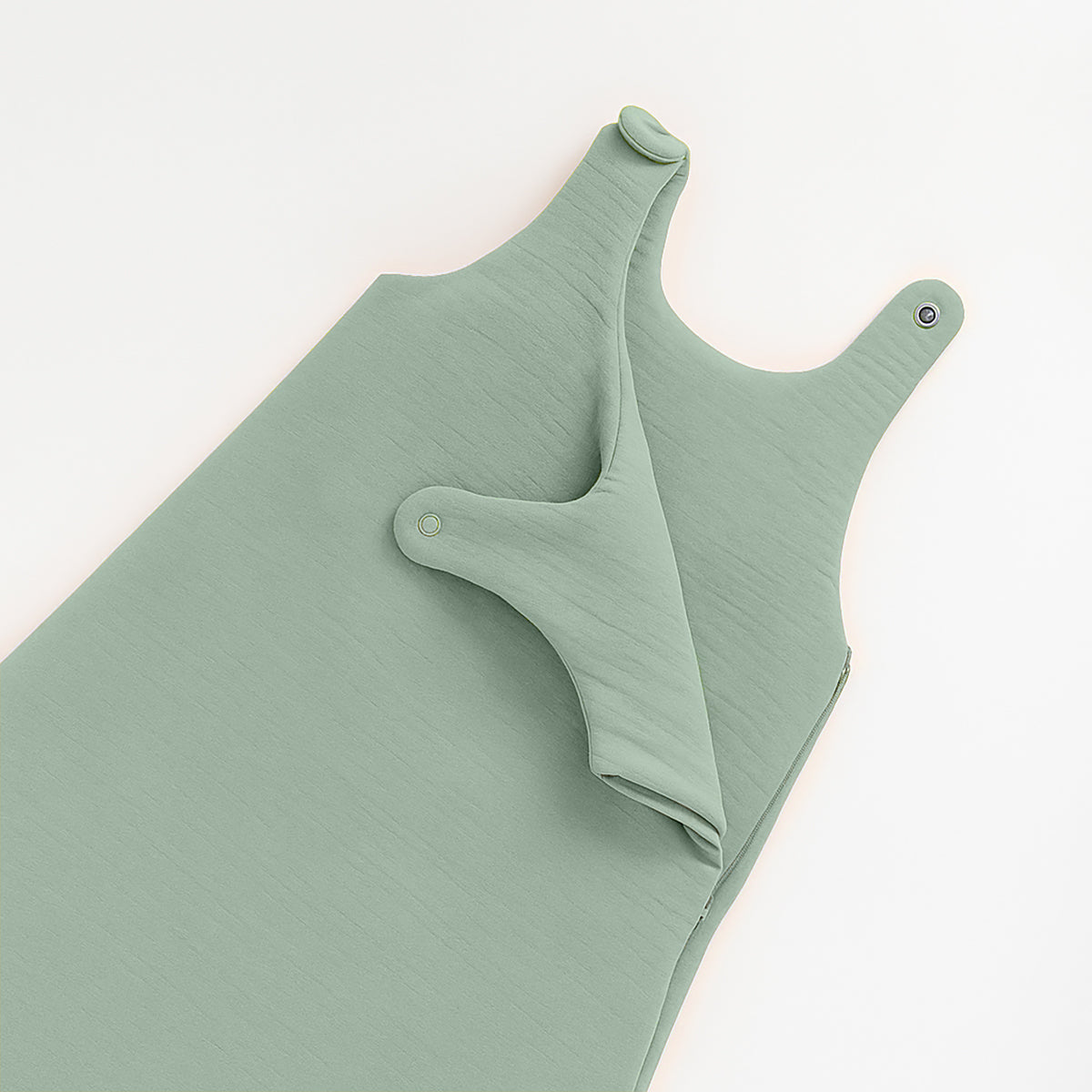 Organic Cotton Winter Sleeping Bag - Green