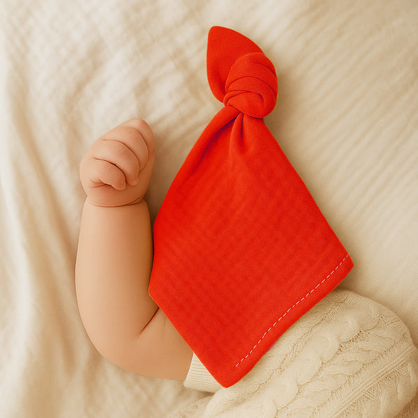 Organic Cotton Swaddles  - Strawberry