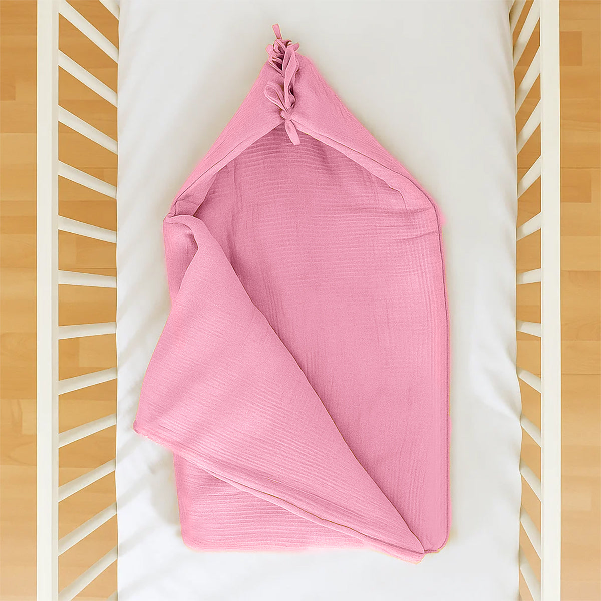 Organic Cotton Bunting Bag - Pink