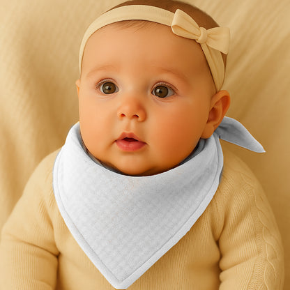 Organic Cotton Swaddles - White