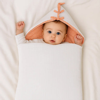 Organic Cotton Bunting Bag - White
