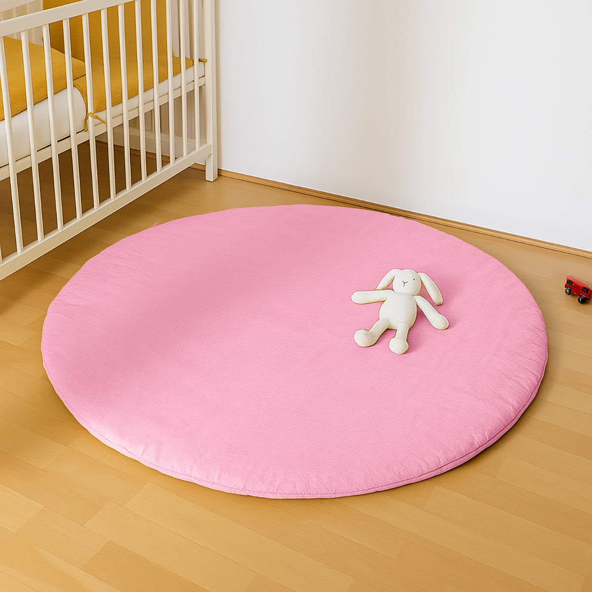 Organic Cotton Activity Mat Havane - Pink