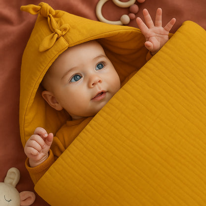 Organic Cotton Bunting Bag - Honey