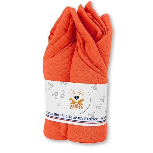 Organic Cotton Swaddles  - Strawberry