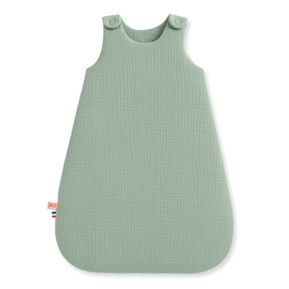 Organic Cotton Winter Sleeping Bag - Green