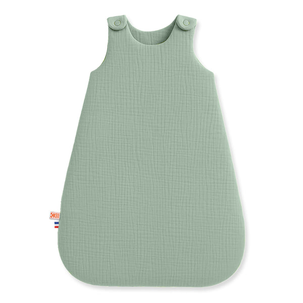 Organic Cotton Winter Sleeping Bag - Green - Image 1