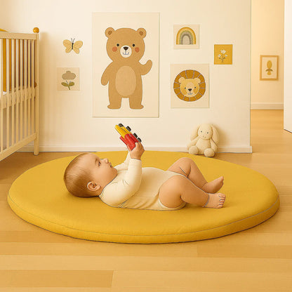 Organic Cotton Activity Mat Havane - Honey
