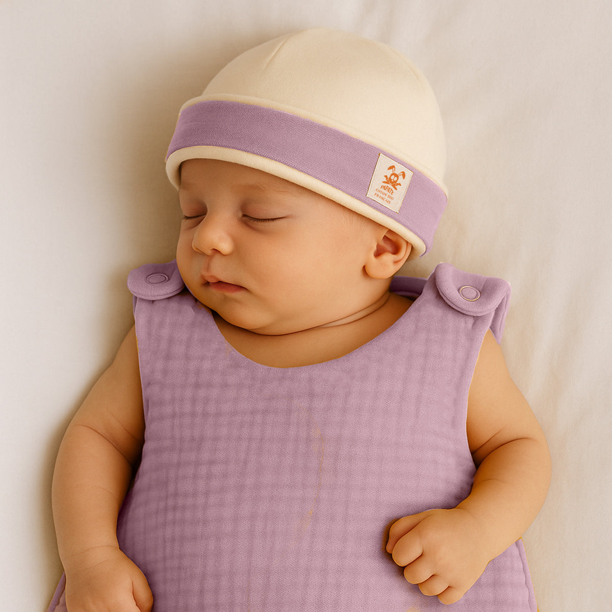 Newborn Hat in Organic Cotton - Pink
