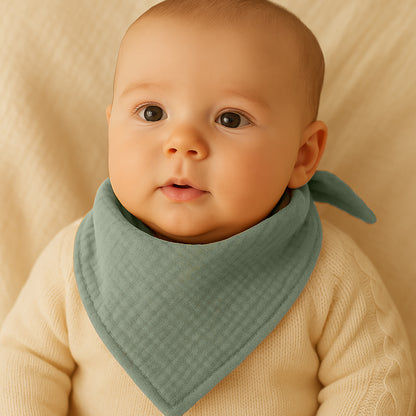 Organic Cotton Swaddles - Green