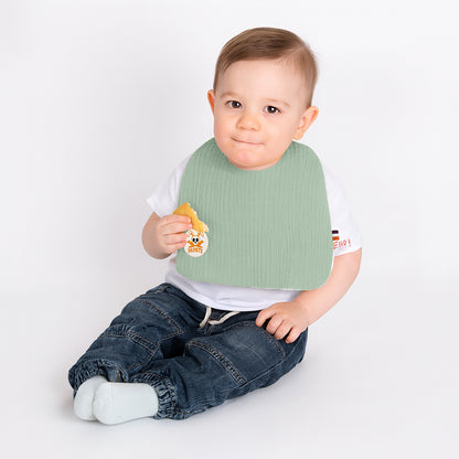 Organic Cotton Bib - Green